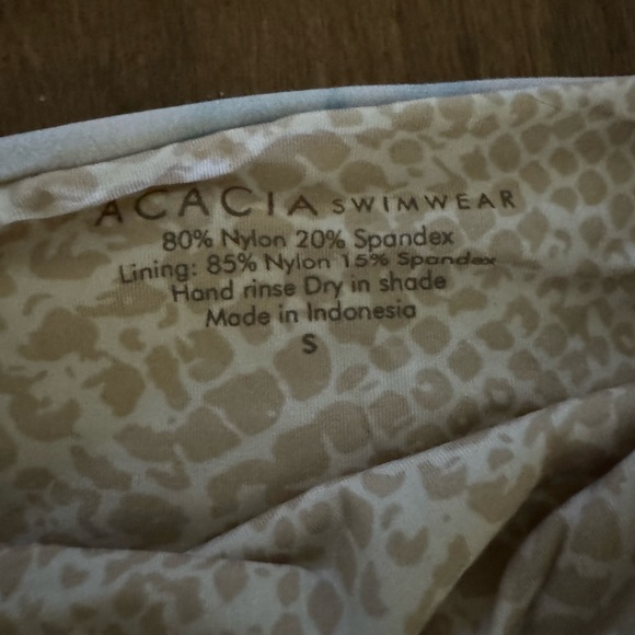 EUC P/S ACACIA BIKINI IN SHIBORI TOP/P, BOTTOM/S - Picture 6 of 6